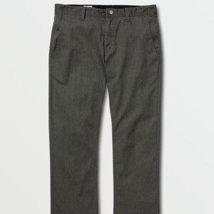 Volcom Men's VMonty Pants - Charcoal Heather - Size 28 x 32